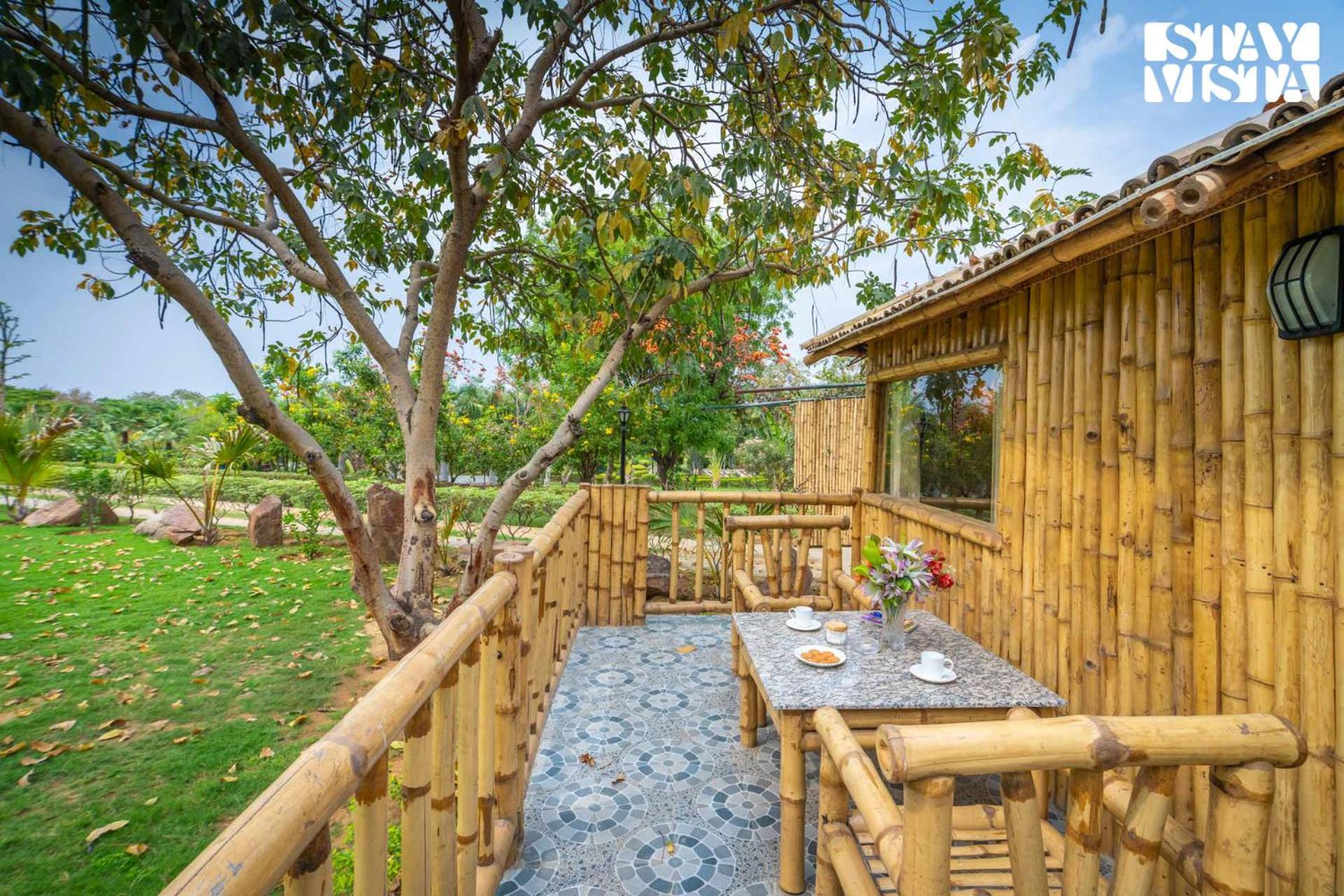Stayvista At Maple Farms With Pool, Bbq & Bonfire Sohna Exterior foto